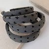 Women's Geometric Handmade Cloth Widebrimmed Bow Style Hair Band