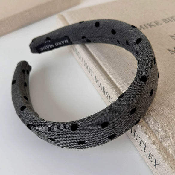 Women's Geometric Handmade Cloth Widebrimmed Bow Style Hair Band
