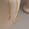 Women's Geometric Horseeye Cubic Zirconia Bracelet In Stainless Steel With Vacuum Electroplated Gold Finish