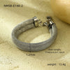 Women's Geometric Mesh Stainless Steel And 18K Titanium Steel Electroplated Bracelet With Personality Exaggerated Highend Sense And Not Fading Hollow Design
