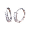 Women's Geometric Micro Set Earrings With Electroplated Finish Fashion Exquisite Gold Tone Earrings
