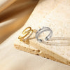 Women's Geometric Opening Ring Copper Stainless Steel Electroplating