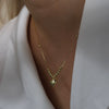 Women's Geometric Pattern S925 Sterling Silver Snake Bone Chain Necklace With Electroplating Design
