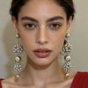Women's Geometric Resin Ball Stud Earrings With Steel Posts Handmade Light Luxury Statement Jewelry