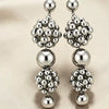 Women's Geometric Resin Ball Stud Earrings With Steel Posts Handmade Light Luxury Statement Jewelry