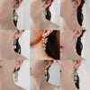 Women's Geometric Rhinestone Alloy Earrings Vintage Fashion Statement Jewelry For Everyday Wear And Bridal Occasions