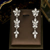 Women's Geometric Rhinestone Alloy Earrings Vintage Fashion Statement Jewelry For Everyday Wear And Bridal Occasions