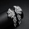Women's Geometric Rhinestone Alloy Earrings Vintage Fashion Statement Jewelry For Everyday Wear And Bridal Occasions