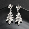 Women's Geometric Rhinestone Alloy Earrings Vintage Fashion Statement Jewelry For Everyday Wear And Bridal Occasions