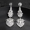 Women's Geometric Rhinestone Alloy Earrings Vintage Fashion Statement Jewelry For Everyday Wear And Bridal Occasions