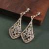 Women's Geometric Rhinestone Alloy Earrings Vintage Fashion Statement Jewelry For Everyday Wear And Bridal Occasions