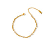 Women's Geometric Rhinestone Stainless Steel Bracelet With 18K Vacuum Plating Simple Light Luxury Fashion Jewelry