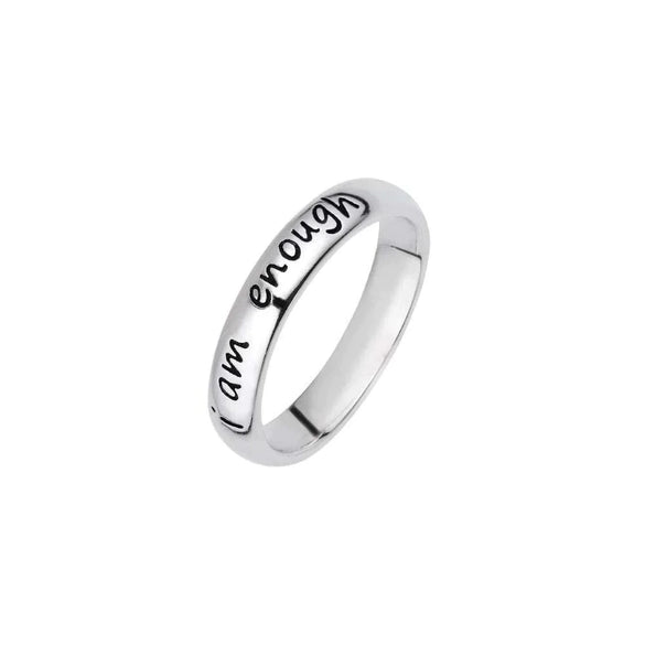 Women's Geometric S925 Sterling Silver Ring With Electroplating