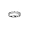 Women's Geometric S925 Sterling Silver Ring With Electroplating