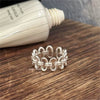 Women's Geometric S925 Sterling Silver Ring