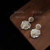 Women's Geometric Square Artificial Crystal Earrings Electroplated Fashion Statement Earrings