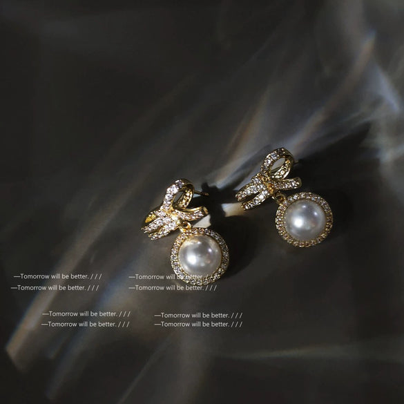 Women's Geometric Square Artificial Crystal Earrings Electroplated Fashion Statement Earrings