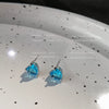 Women's Geometric Square Artificial Crystal Earrings Electroplated Fashion Statement Earrings