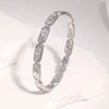 Women's Geometric Stainless Steel Bracelet With Colorfast Gold Plated Finish And Modern Minimalist Design
