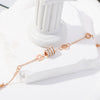 Women's Geometric Stainless Steel Electroplated Bracelet