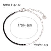 Women's Geometric Stainless Steel 18K Electroplated Fine Diamond Bracelet