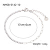 Women's Geometric Stainless Steel 18K Electroplated Fine Diamond Bracelet