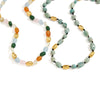 Women's Geometric Stainless Steel Necklace With Pvd Vacuum Gold Plating Regular Chain And Lobster Clasp