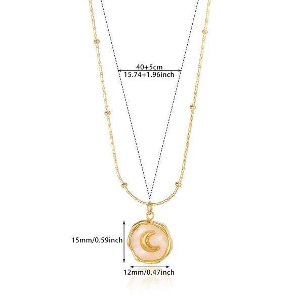 Women's Geometric Starburst Sun Pendant Necklace With Gold Plated Copper Zircon Accents And Ball Chain Wholesale Jewelry
