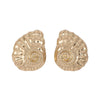 Women's Geometric Statement Earrings Exaggerated Retro Alloy Design With Electroplated Finish And Stainless Steel Ear Posts