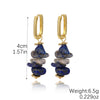 Women's Geometric Stone Beaded Earrings