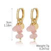 Women's Geometric Stone Beaded Earrings