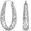 Women's Geometric U Shape Copper Electroplated Earrings
