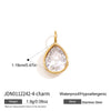 Women's Geometric Zircon Pendant Stainless Steel Choker Necklace With Plated Finish