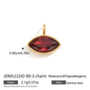 Women's Geometric Zircon Pendant Stainless Steel Choker Necklace With Plated Finish