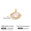 Women's Geometric Zircon Pendant Stainless Steel Choker Necklace With Plated Finish