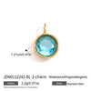 Women's Geometric Zircon Pendant Stainless Steel Choker Necklace With Plated Finish