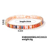 Women's Gold Plated Copper Star Bracelet With Colored Zircon Short Box Chain Personality Jewelry