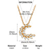 Women's Gold Plated Copper Zircon Flower And Butterfly Necklace With Leaf And Heart Details Light Luxury Oshaped Chain Jewelry