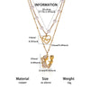 Women's Gold Plated Copper Zircon Pearl Layered Necklace With Doll And Cross Pendants Vintage Palace Style Fashion Jewelry