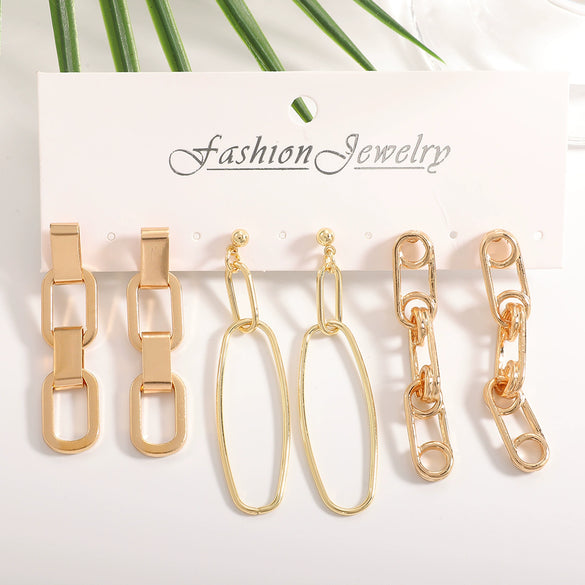 Women's Gold Tone Ginkgo Leaf Tassel Earrings Geometric Floral Statement Jewelry With Stainless Steel Posts And Electroplated Finish
