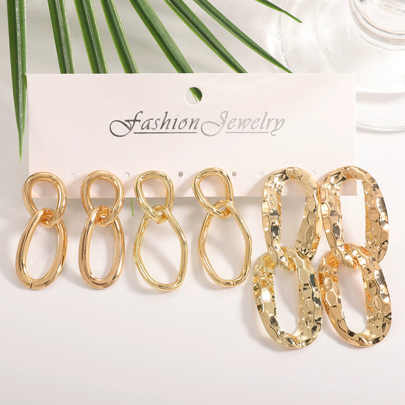 Women's Gold Tone Ginkgo Leaf Tassel Earrings Geometric Floral Statement Jewelry With Stainless Steel Posts And Electroplated Finish