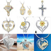 Women's Goldplated Alloy Necklace With Colorful Gem Geometric Pendant Wholesale Jewelry