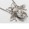 Women's Goldplated Alloy Necklace With Colorful Gem Geometric Pendant Wholesale Jewelry
