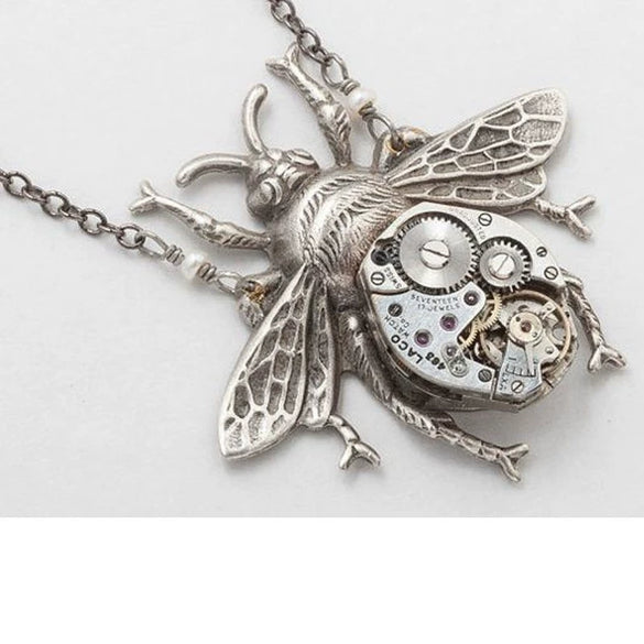 Women's Goldplated Alloy Necklace With Colorful Gem Geometric Pendant Wholesale Jewelry