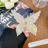 Women's Hair Accessories Handmade Pvc Butterfly Hair Grab Clip