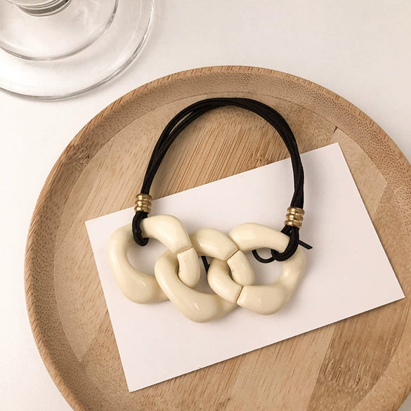 Women's Hair Accessories Plastic Resin Handmade Hair Clips Hair Ties Hairpins Hair Rings