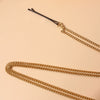 Women's Hair Chain Aluminum Chain Electroplating Wave Fashion Headwear Hair Accessories