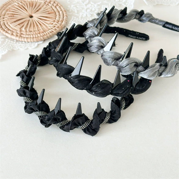 Women's Hairband Mixed Materials Handmade Elegant Light Luxury Style