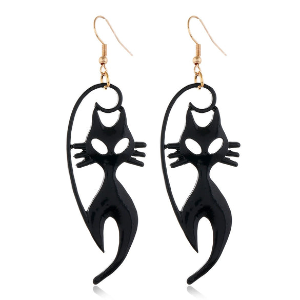 Women's Halloween Alloy Earrings With Dripping Oil Finish Pumpkin Ghost And Spider Designs Playful Festive Costume Jewelry