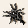 Women's Halloween Spider Hair Clip Alloy Rhinestone Side Barrette Creative Animal Hair Accessory